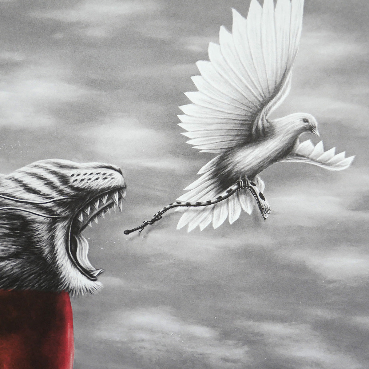 "Tribute to Magritte" - ed. of 100 - 75x56cm