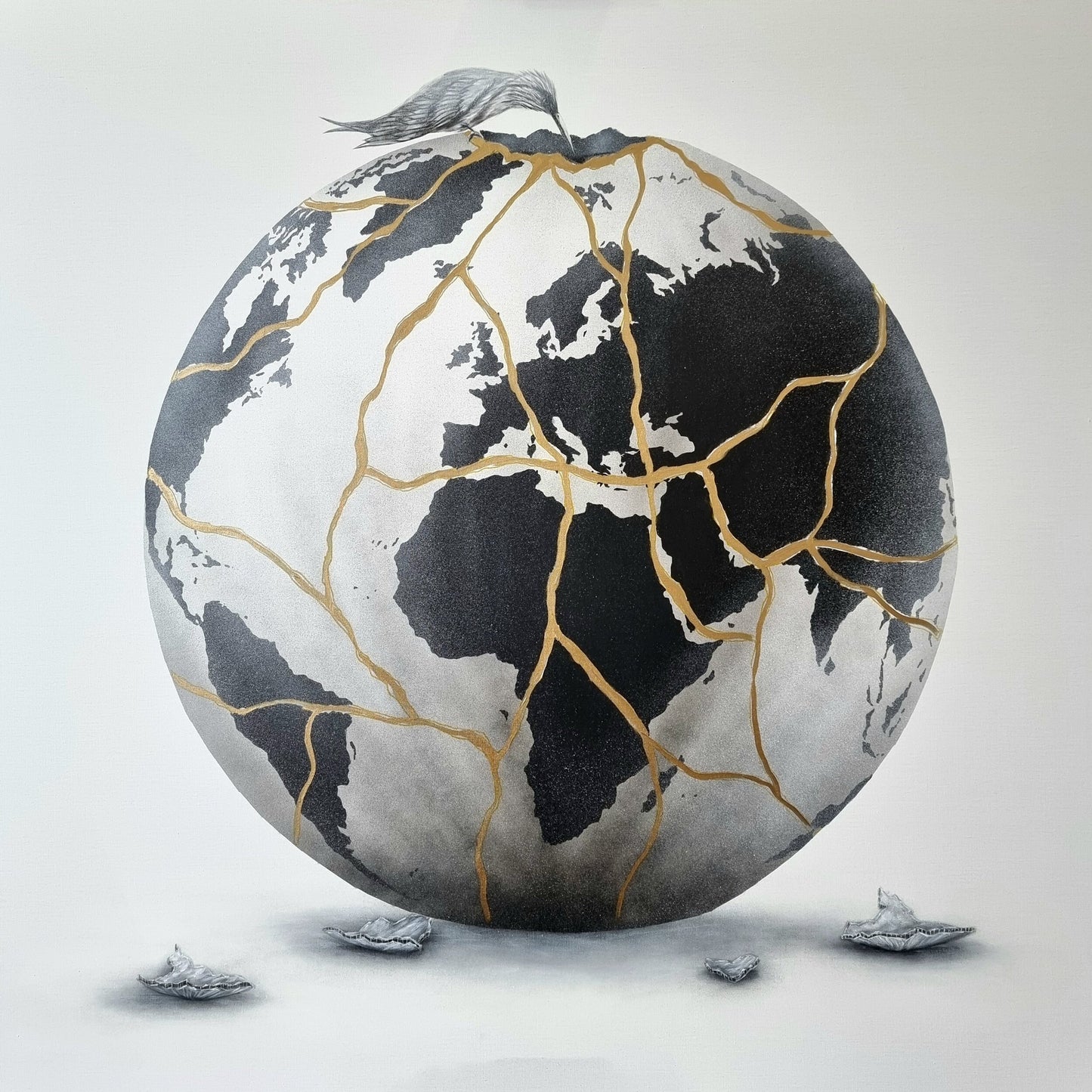 "Global Hope" - ed. of 30 - 80x80cm