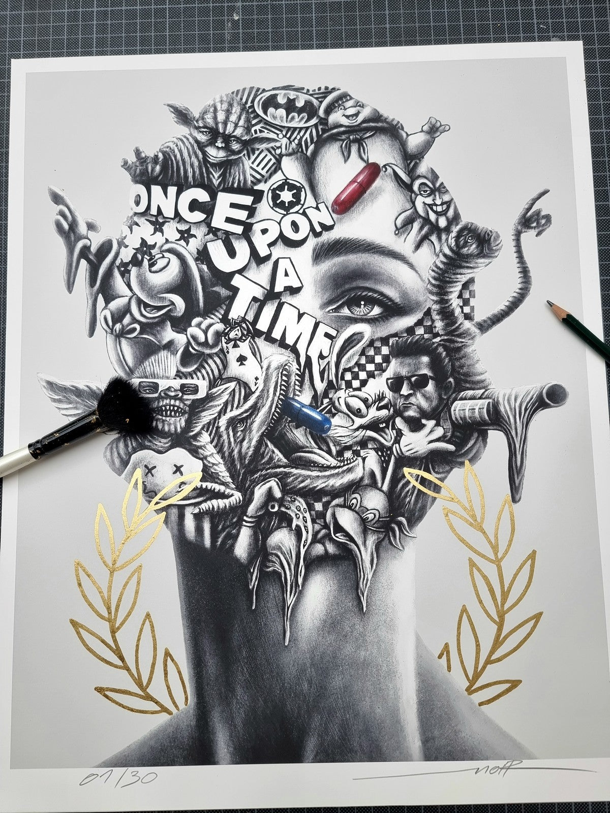 "Once Upon a Time" - ed. of 30 - 50x40cm