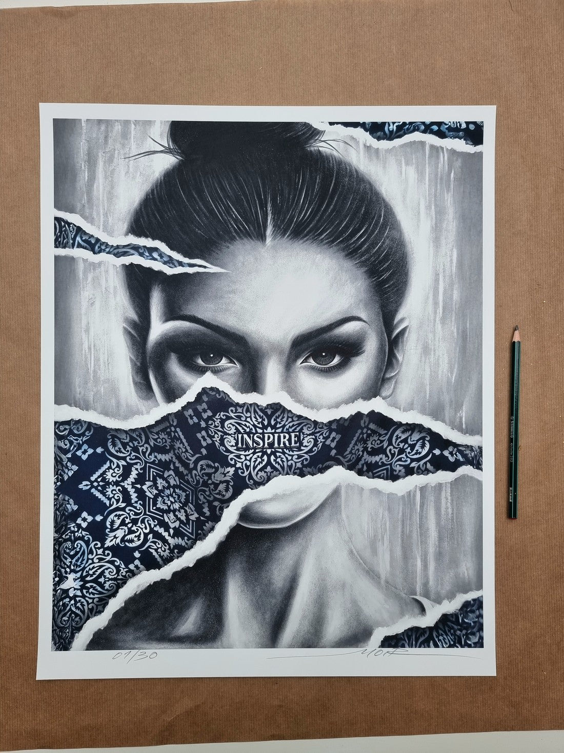 "Inspire" - ed. of 30 - 50x40cm