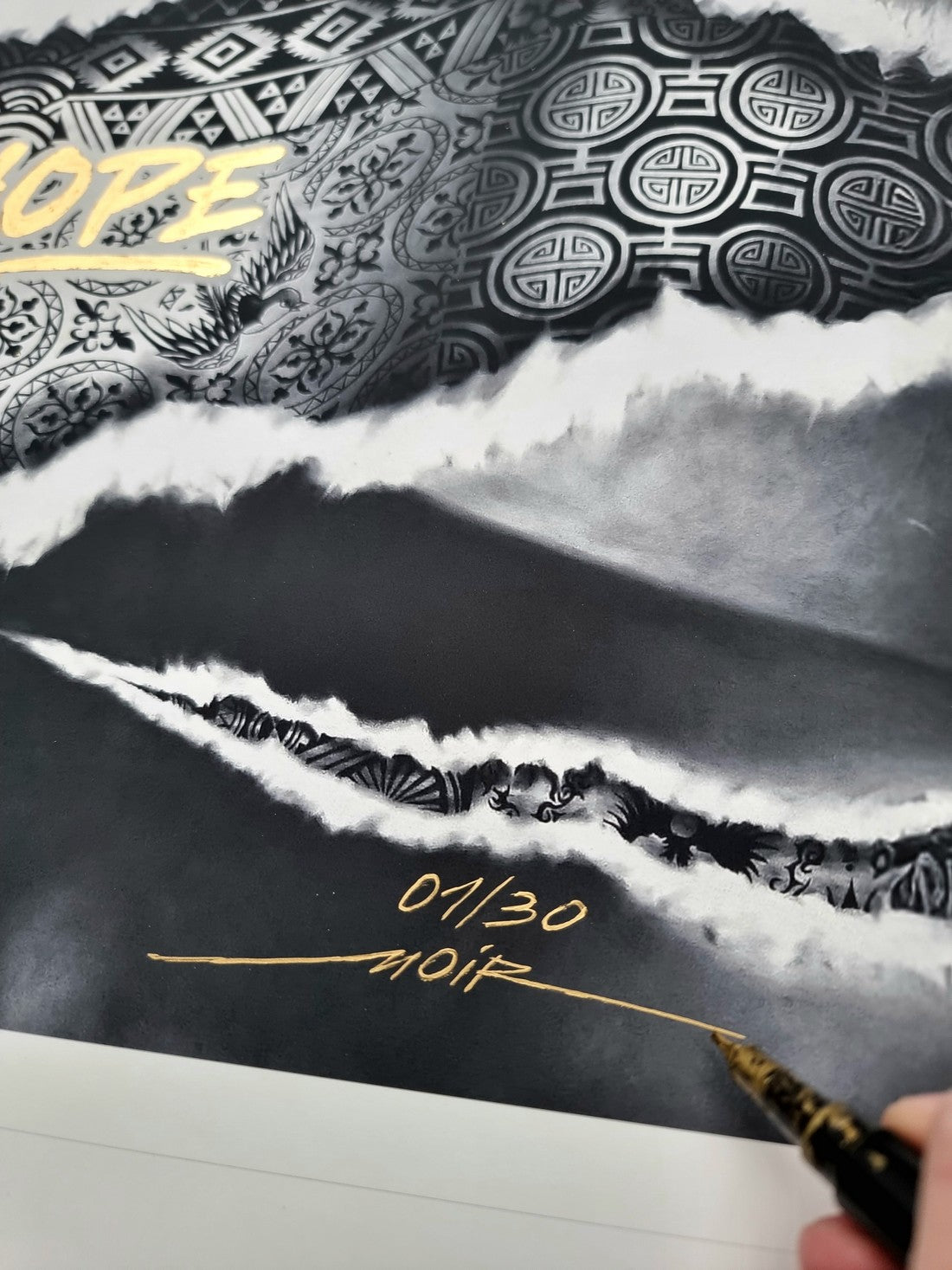 "Hope" - ed. of 30 - 50x40cm