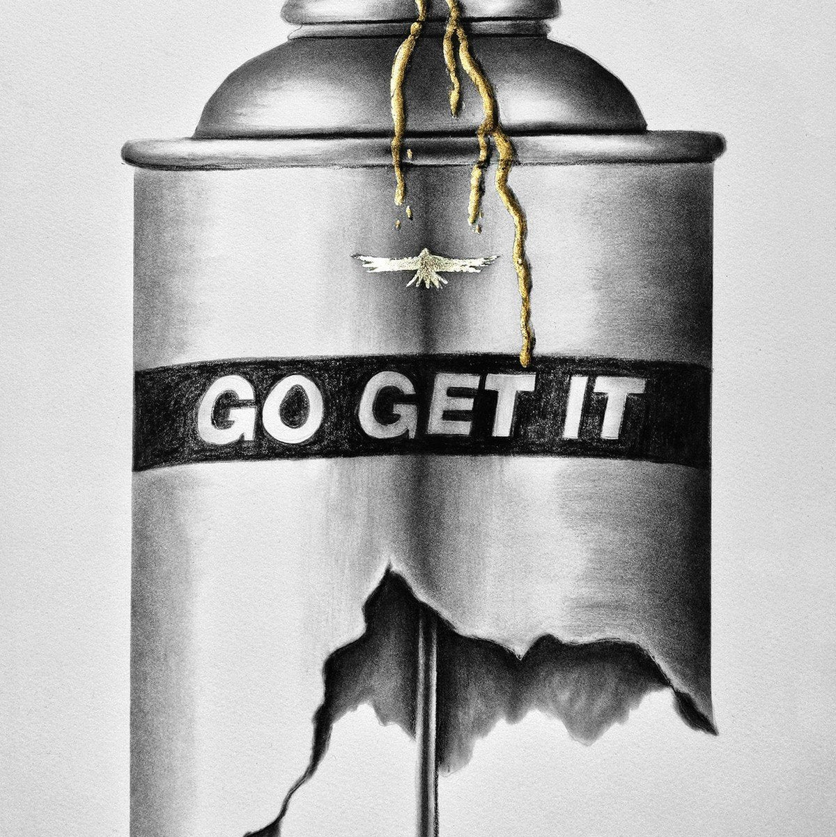 "Go Get It" - ed. of 100 - 70x50cm