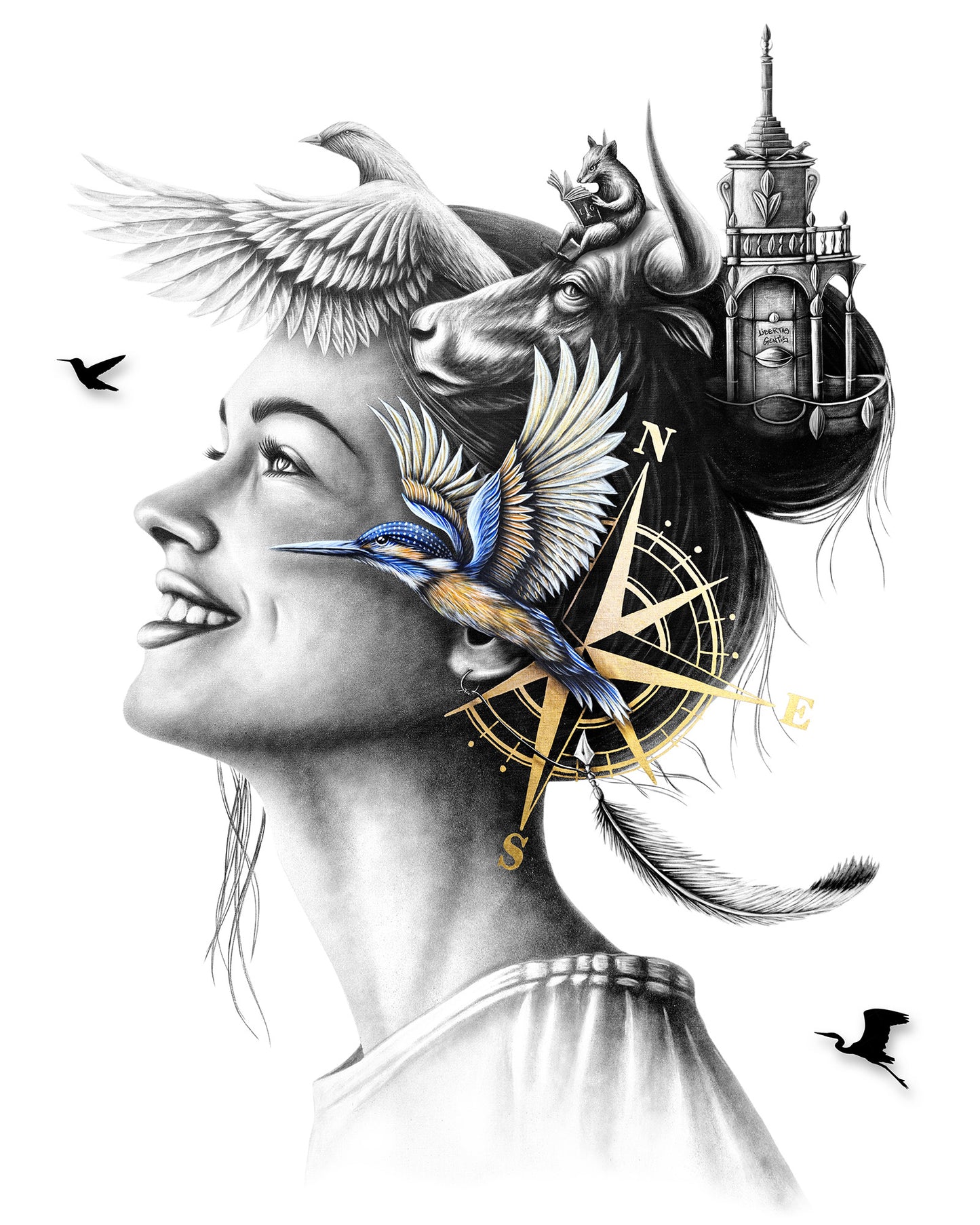 "Libertas Gentis" - ed. of 100 - 50x40cm