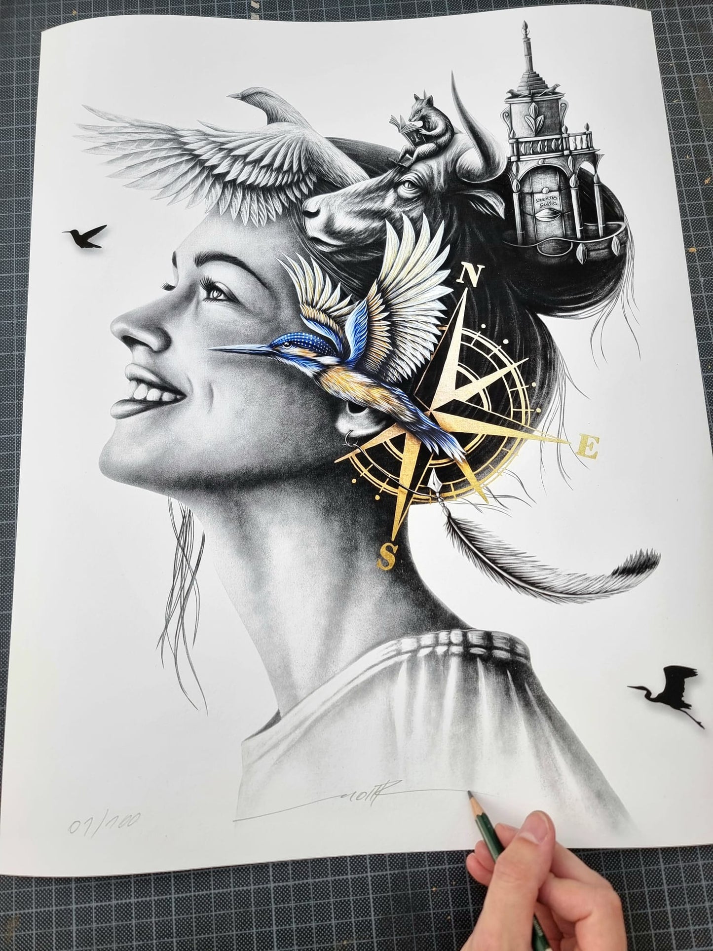 "Libertas Gentis" - ed. of 100 - 50x40cm