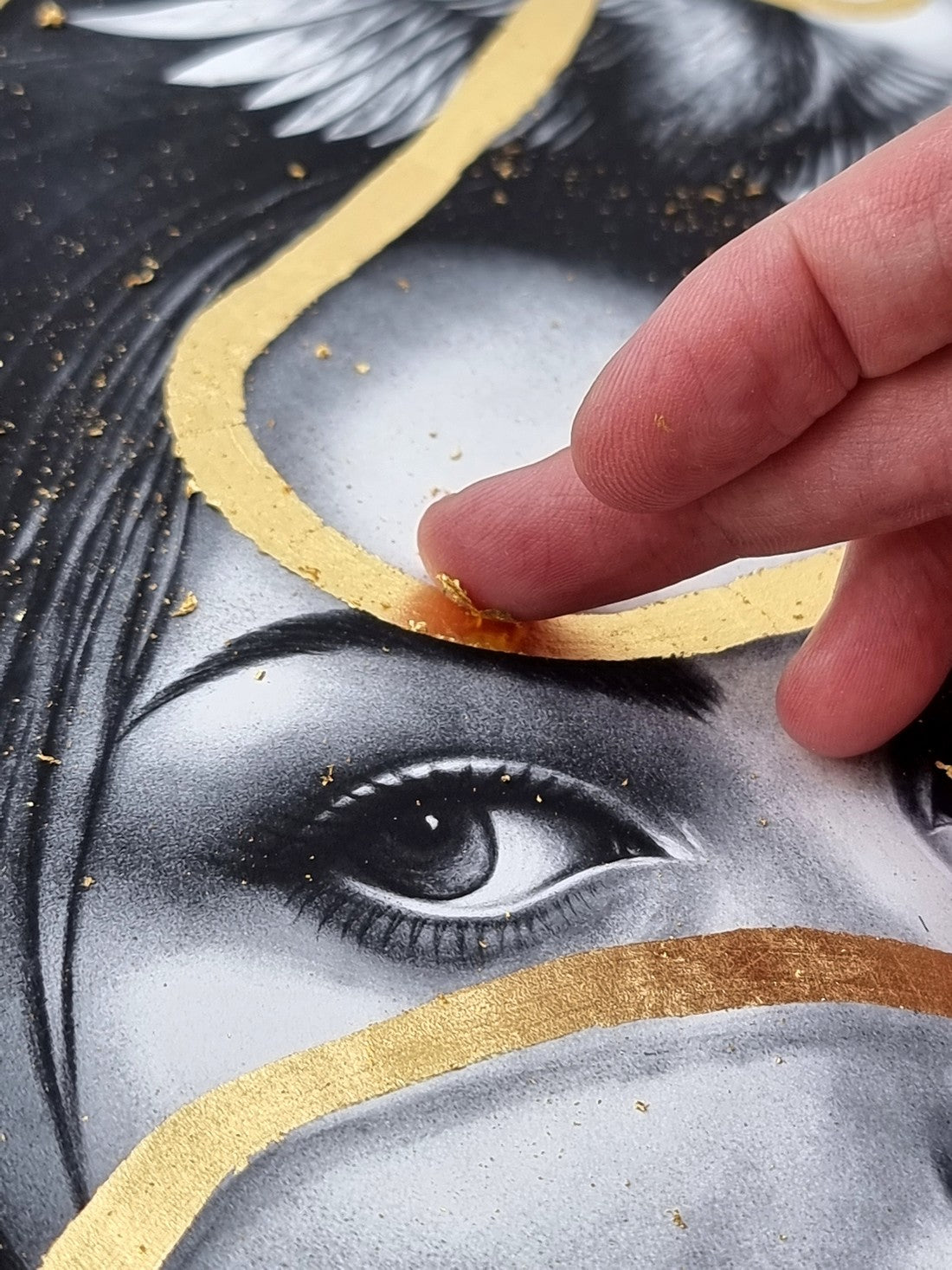 "The Finish Line" - ed. of 20 - 50x40cm