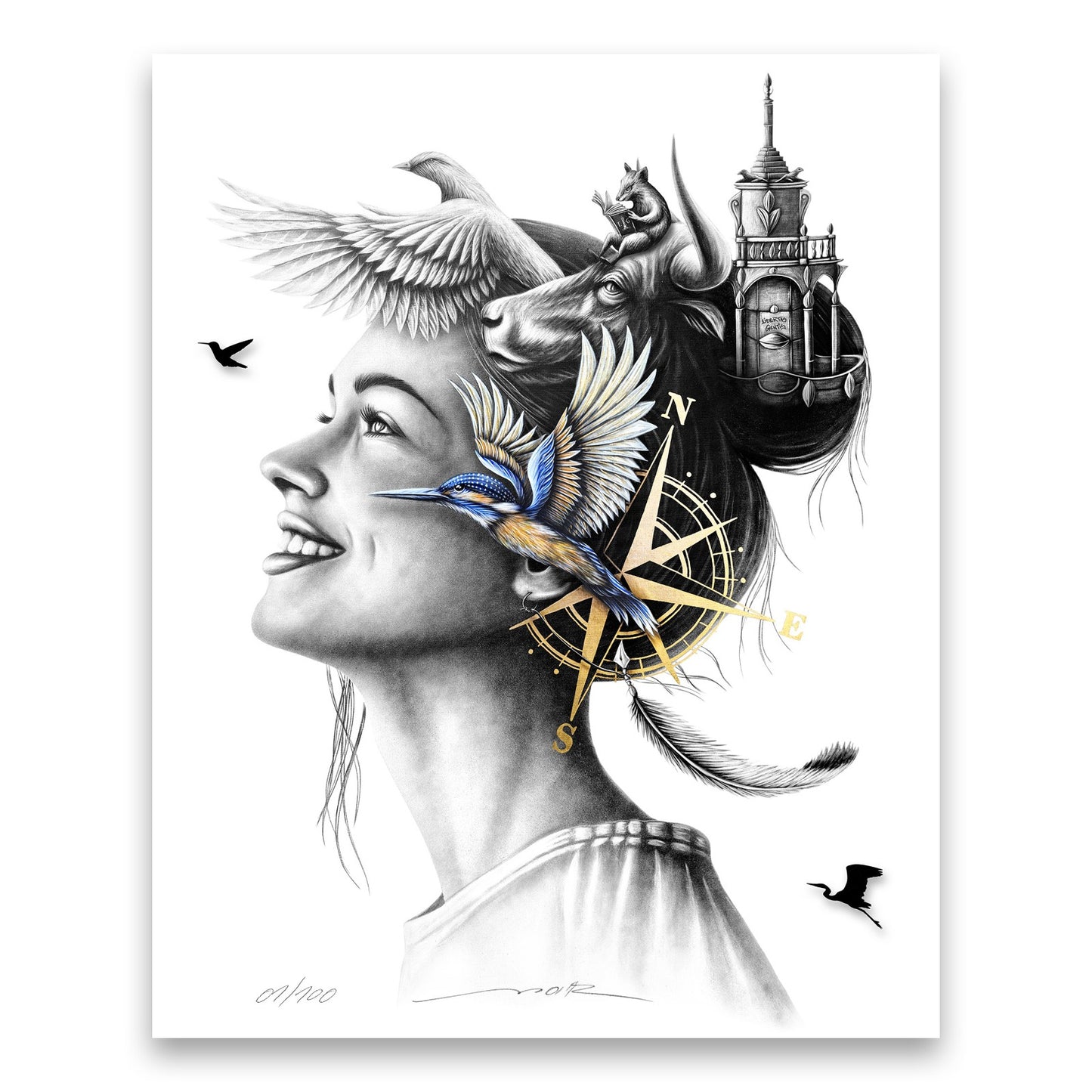"Libertas Gentis" - ed. of 100 - 50x40cm