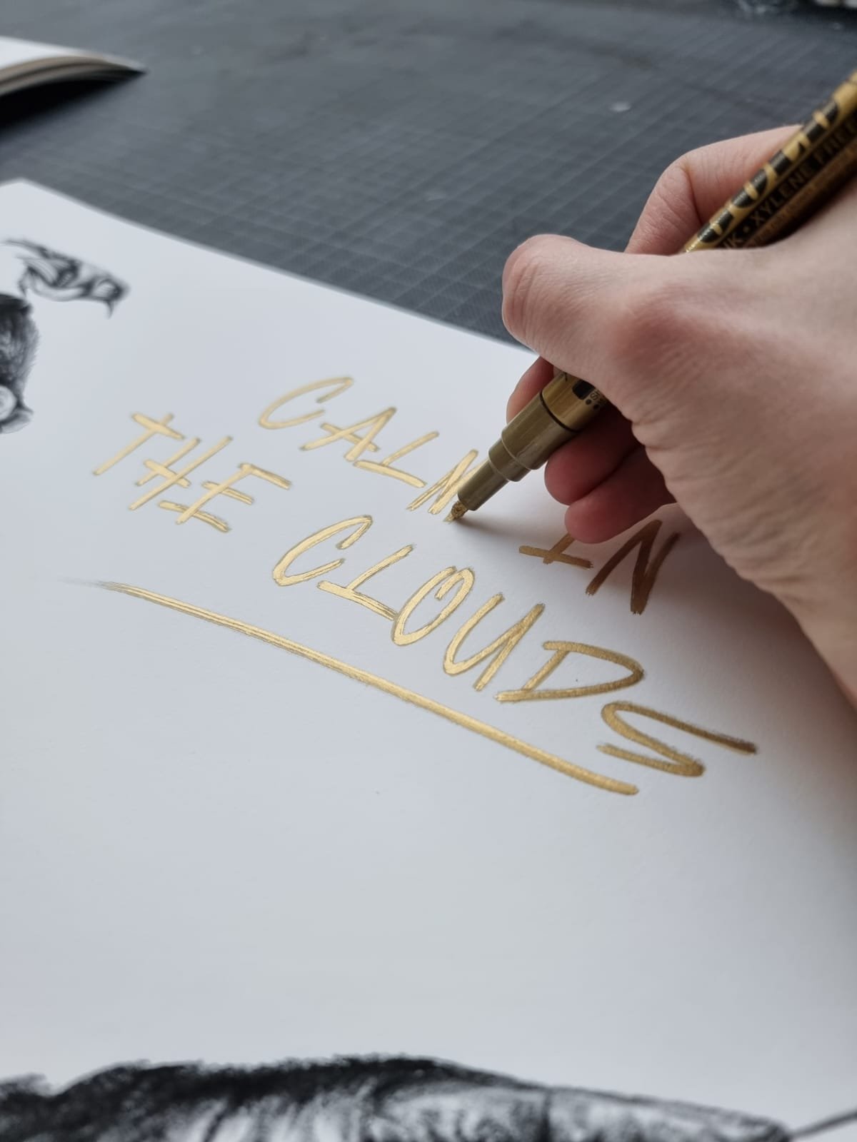 "Cloud 9" - unlimited ed. - 50x50cm