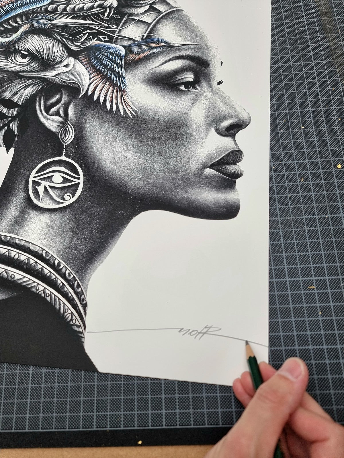 "Pantheon" - ed. of 30 - 50x40cm