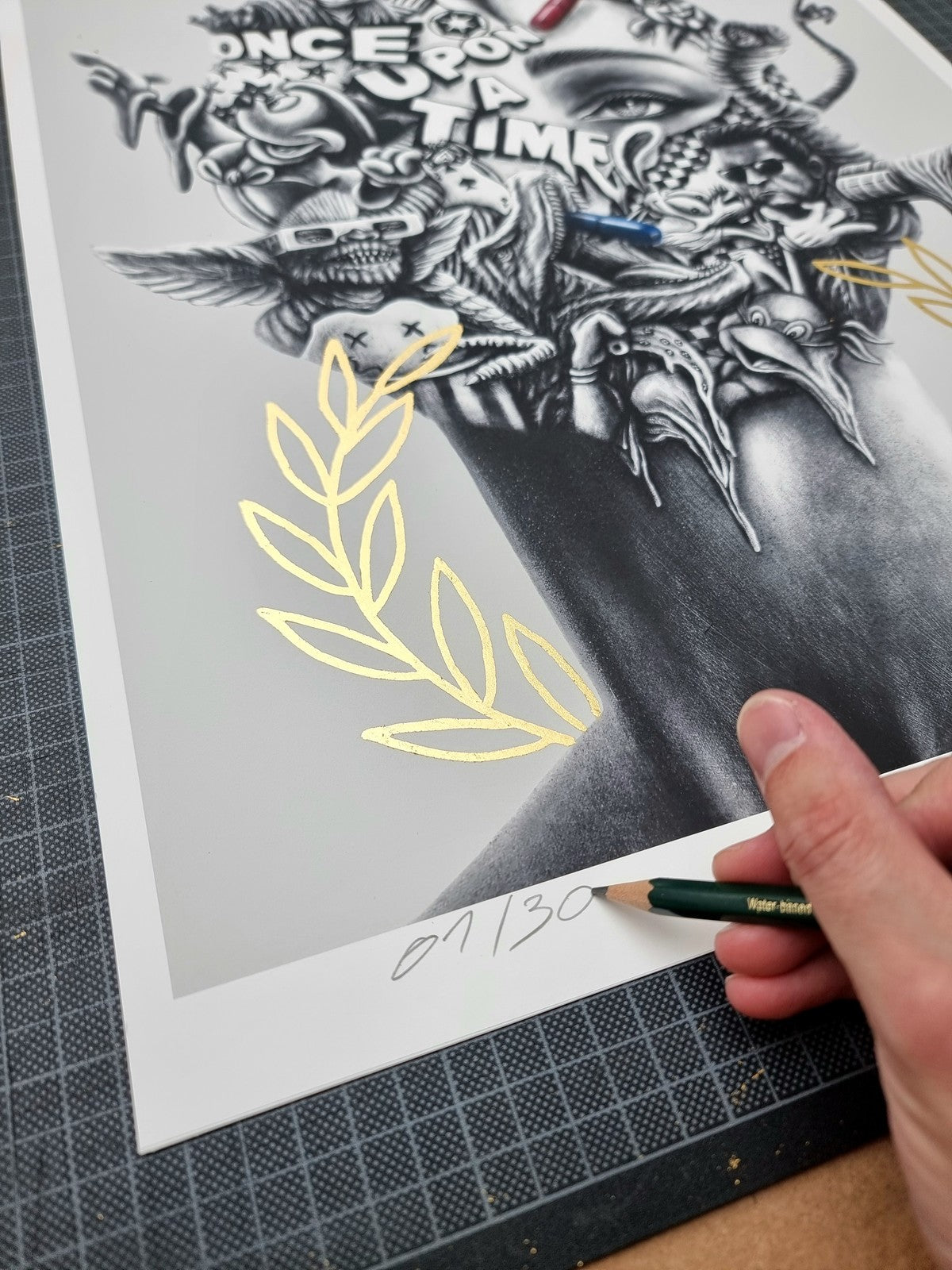 "Once Upon a Time" - ed. of 30 - 50x40cm