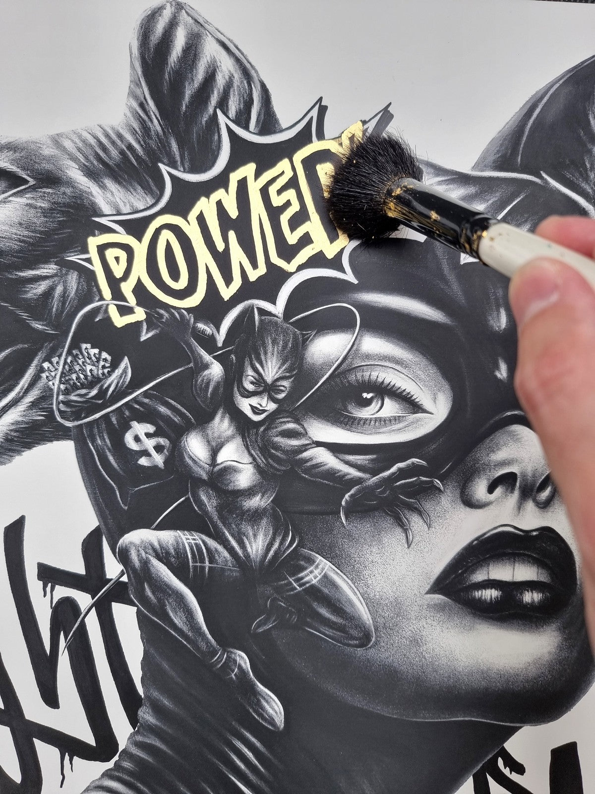 "The Night is Mine" - ed. of 30 - 50x40cm