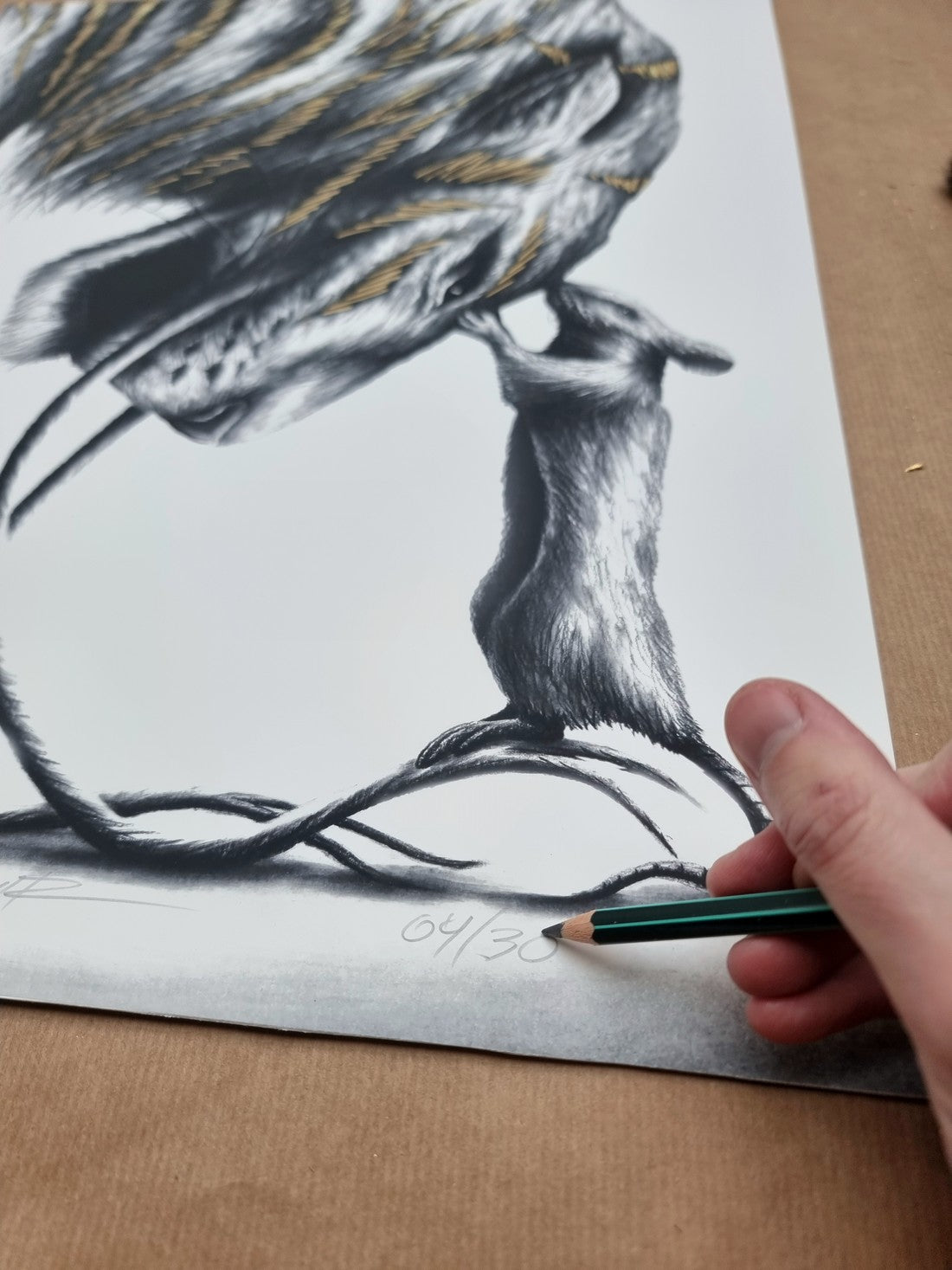 "Empathy is Strength" - ed. of 30 - 50x40cm