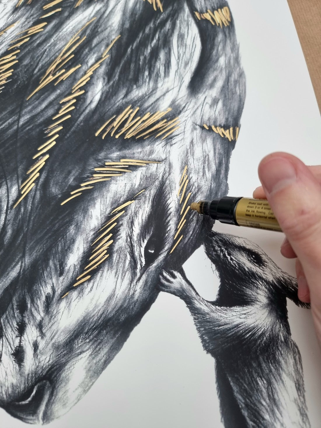 "Empathy is Strength" - ed. of 30 - 50x40cm