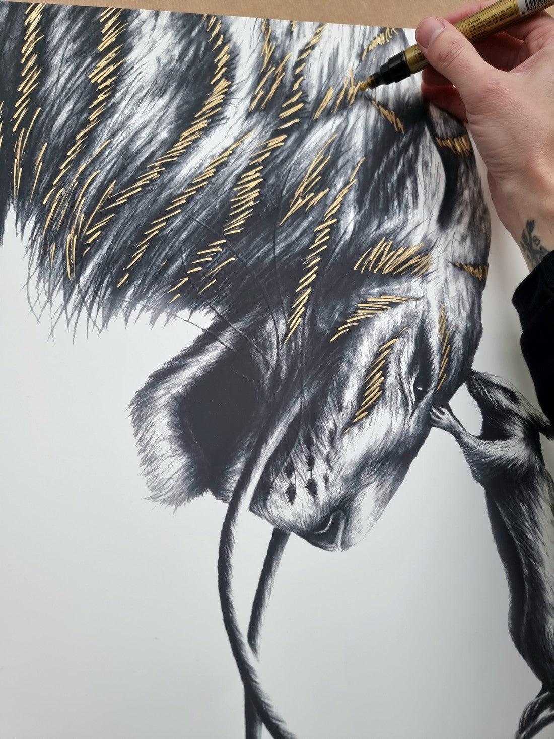 "Empathy is Strength" - ed. of 30 - 50x40cm