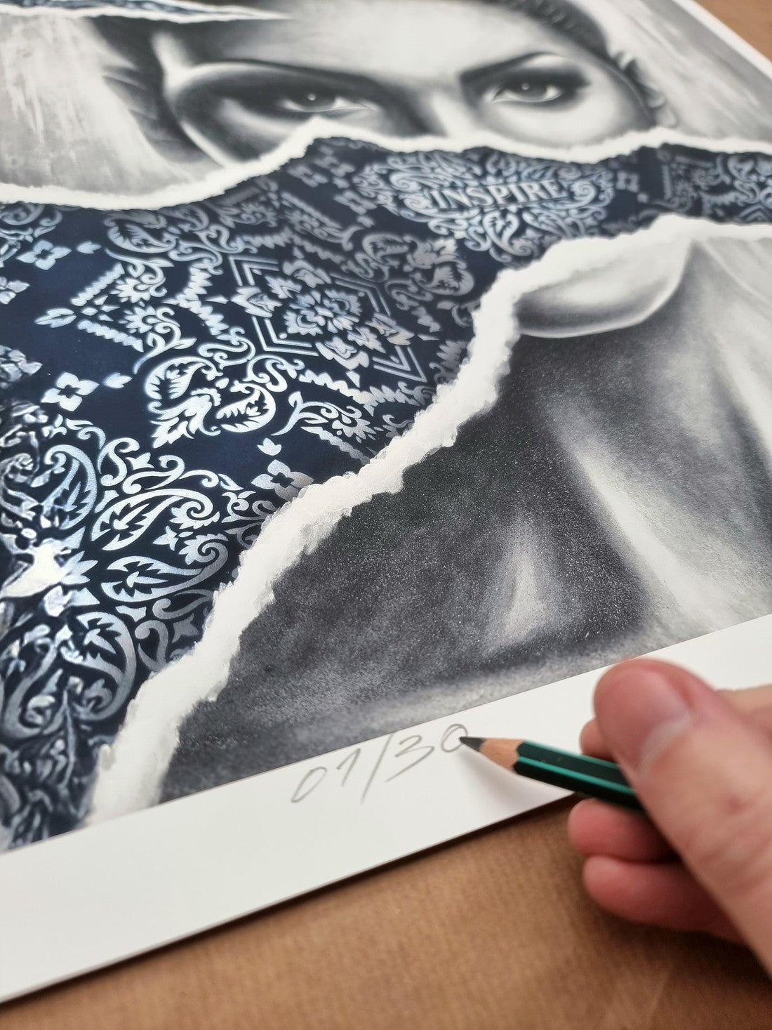 "Inspire" - ed. of 30 - 50x40cm