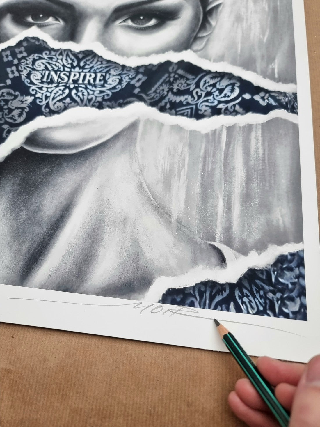 "Inspire" - ed. of 30 - 50x40cm