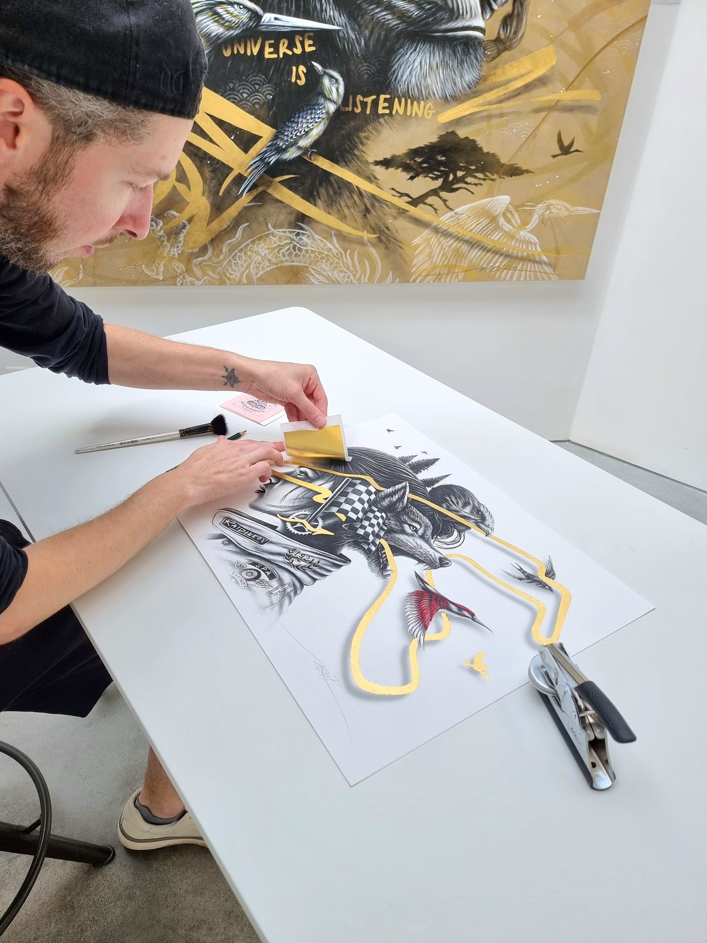 THE EYE OF THE RAIDILLON — Fine Art 50×40 cm | Édition Collector