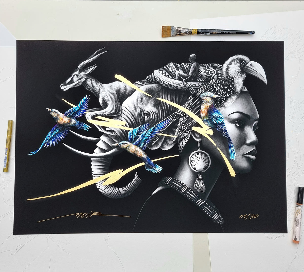"Scrooge McDuck" - ed. of 30 - 70x50cm