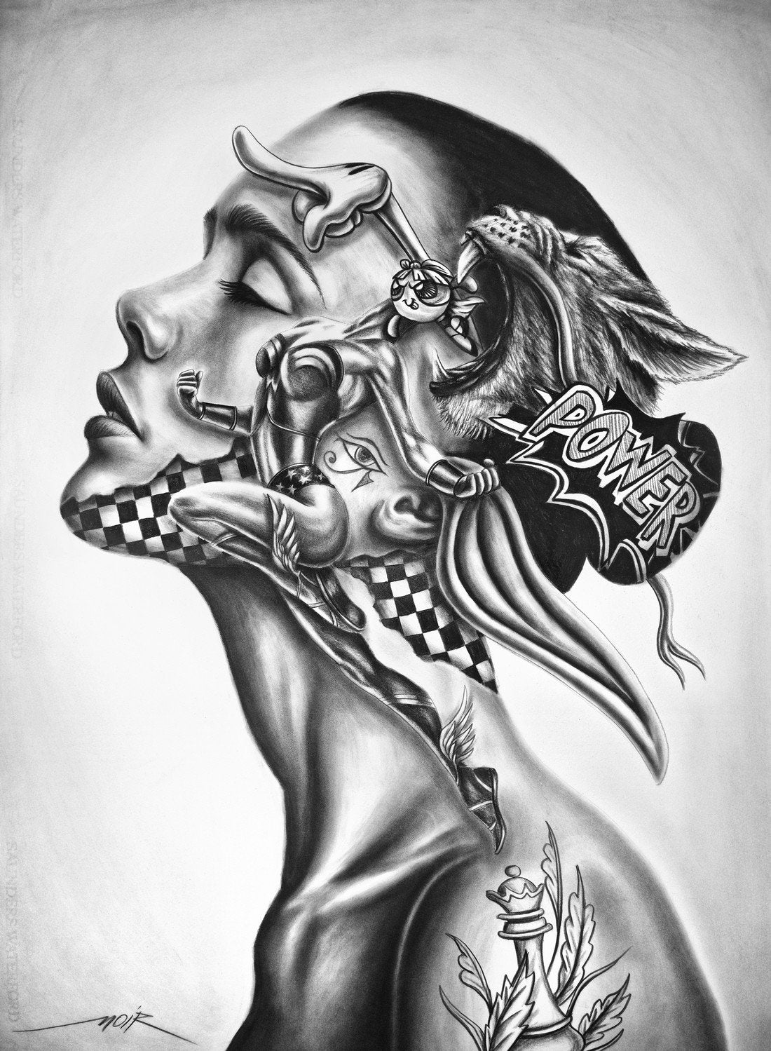 "Power" - ed. of 20 - 50x40cm