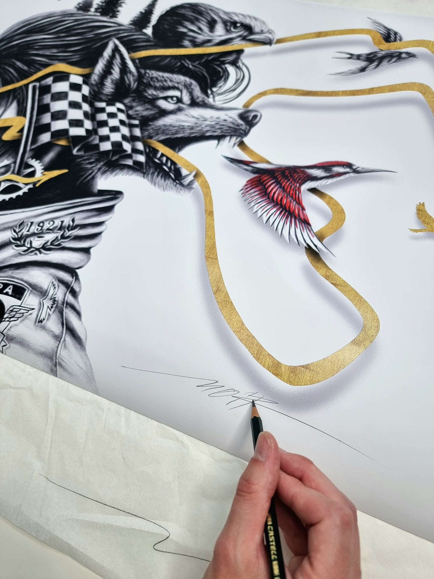 The Eye of the Raidillon - 70x50cm - Poster Premium