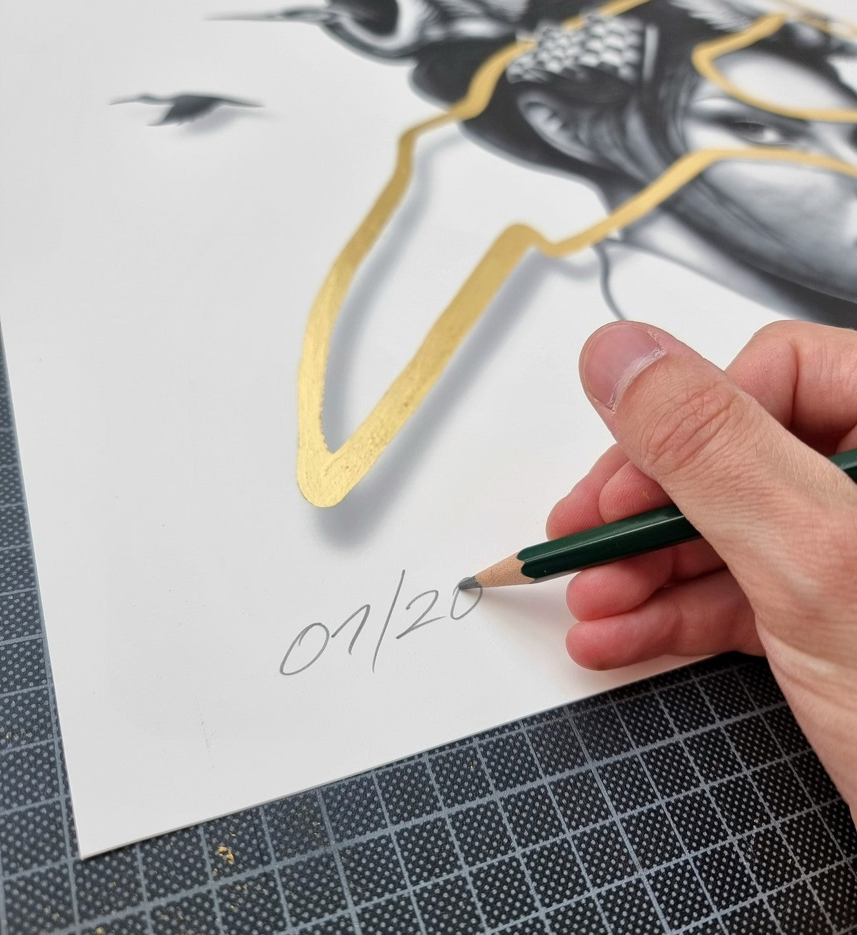 "The Finish Line" - ed. of 20 - 50x40cm