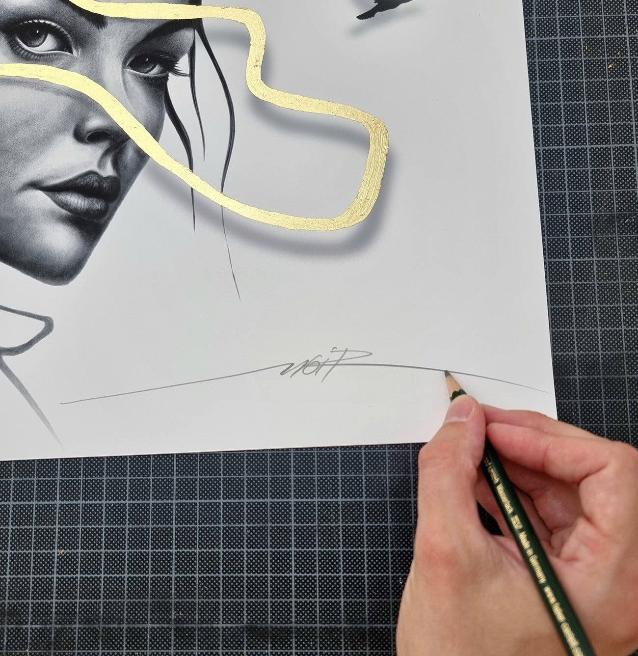 "The Finish Line" - ed. of 20 - 50x40cm