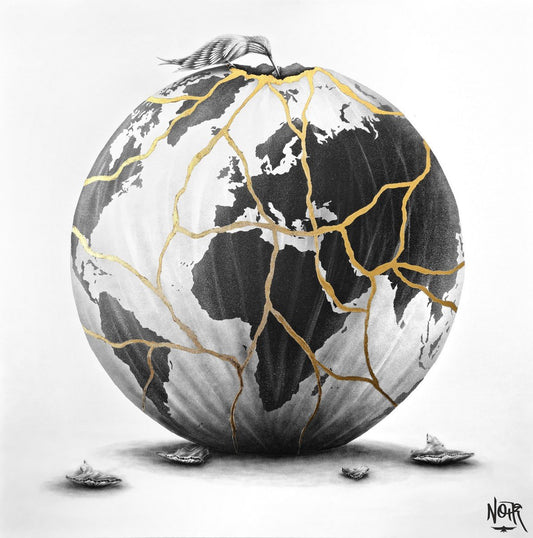 "Global Hope" - ed. of 30 - 80x80cm