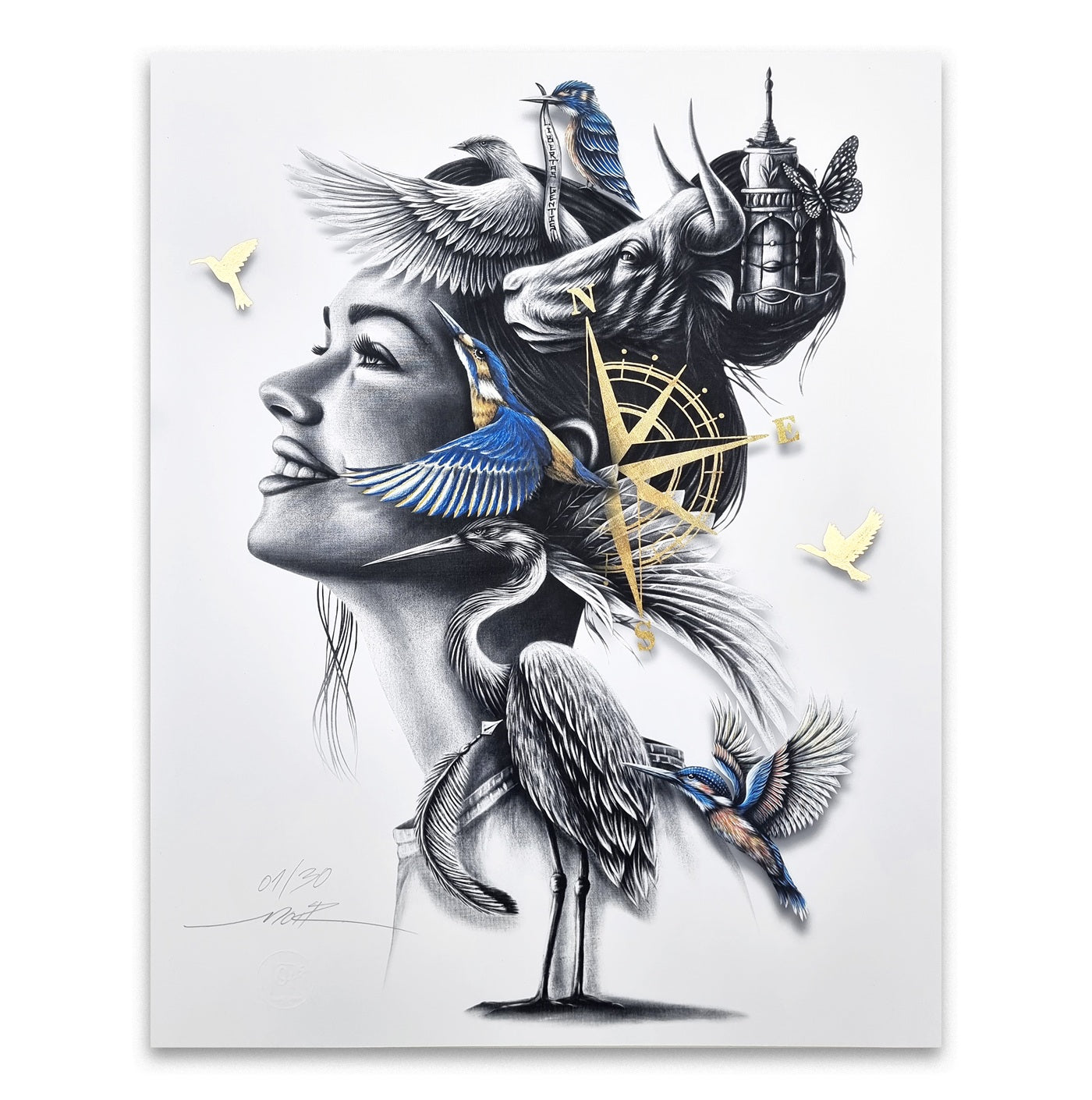 "Libertas Gentis II" - 30 copies - 50x40cm