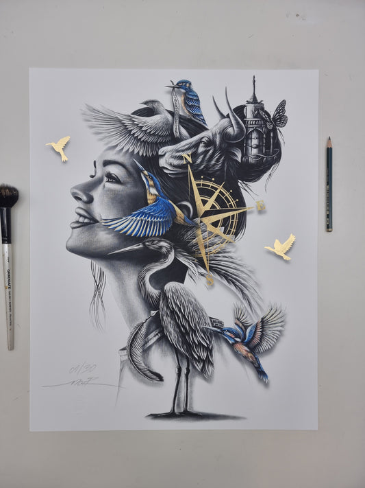 "Libertas Gentis II" - 30 copies - 50x40cm