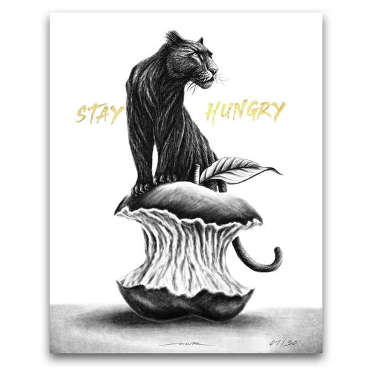 "Stay Hungry" - ed. of 30 - 50x40cm