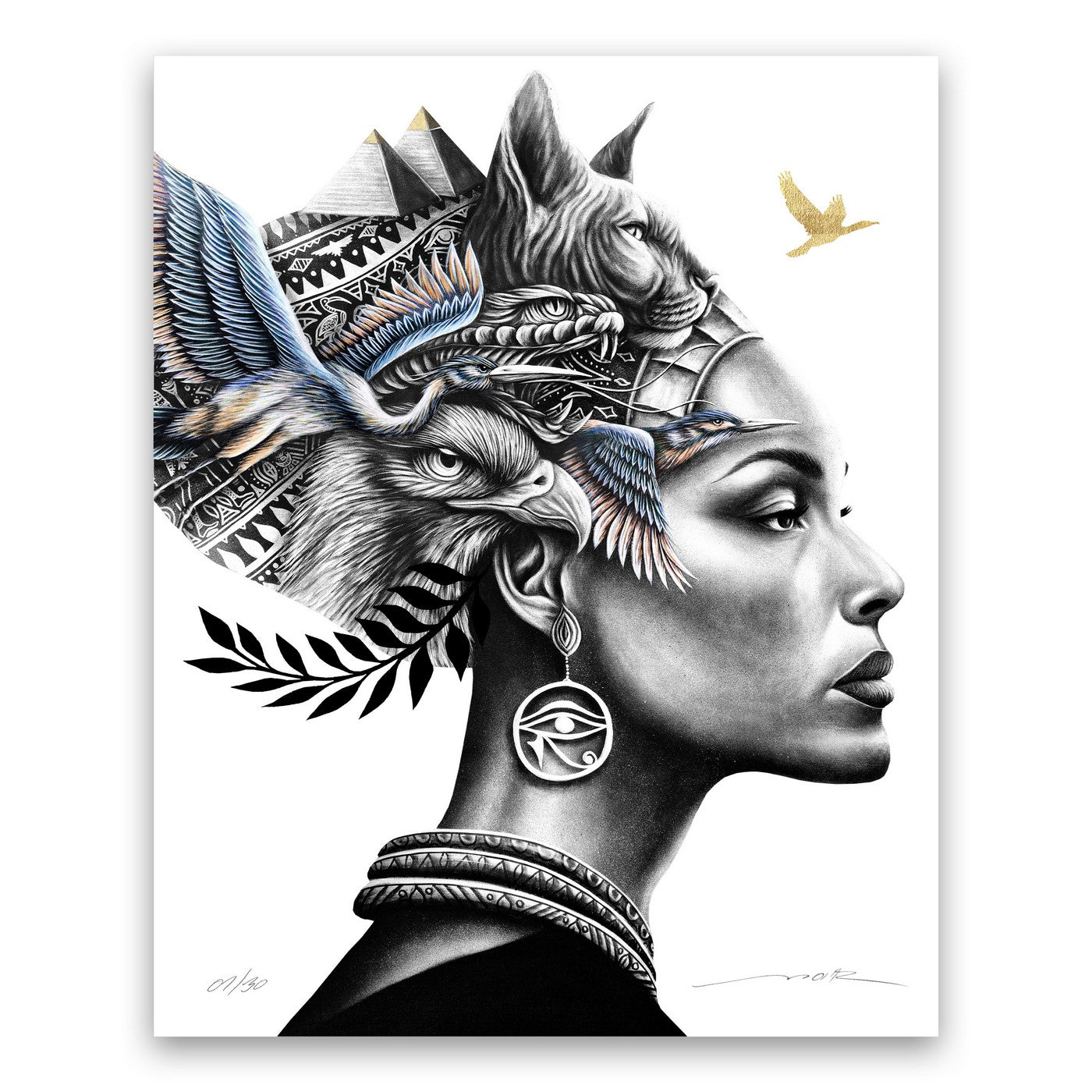 "Pantheon" - ed. of 30 - 50x40cm