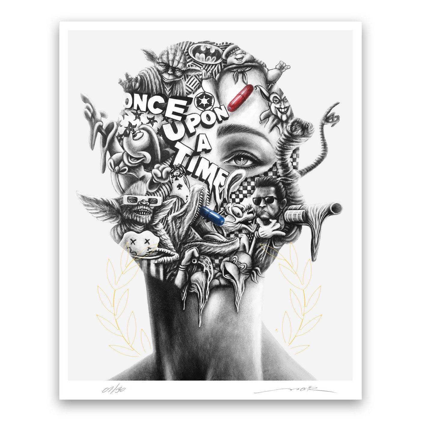 "Once Upon a Time" - ed. of 30 - 50x40cm
