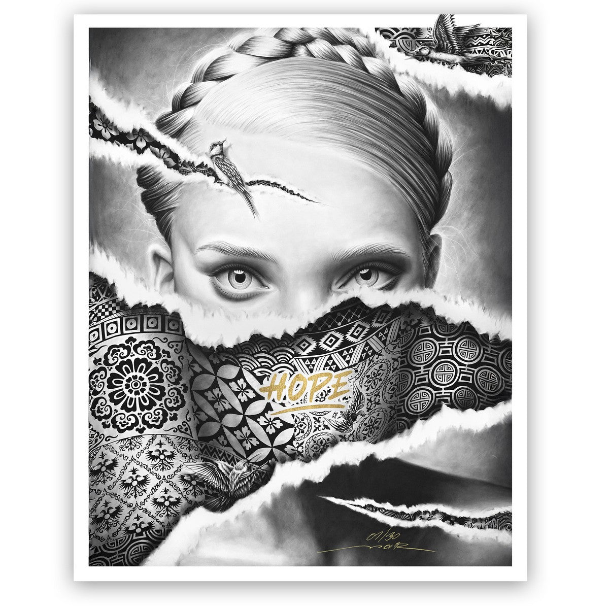 "Hope" - ed. of 30 - 50x40cm