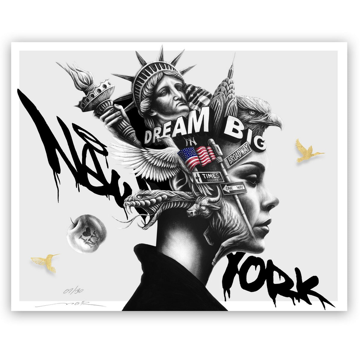 "New-York" - ed. of 30 - 50x40cm