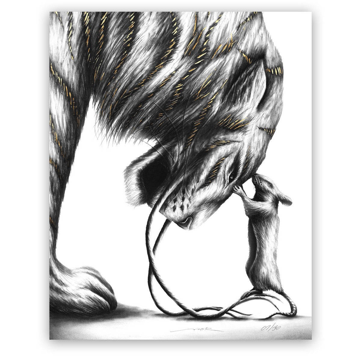 "Empathy is Strength" - ed. of 30 - 50x40cm