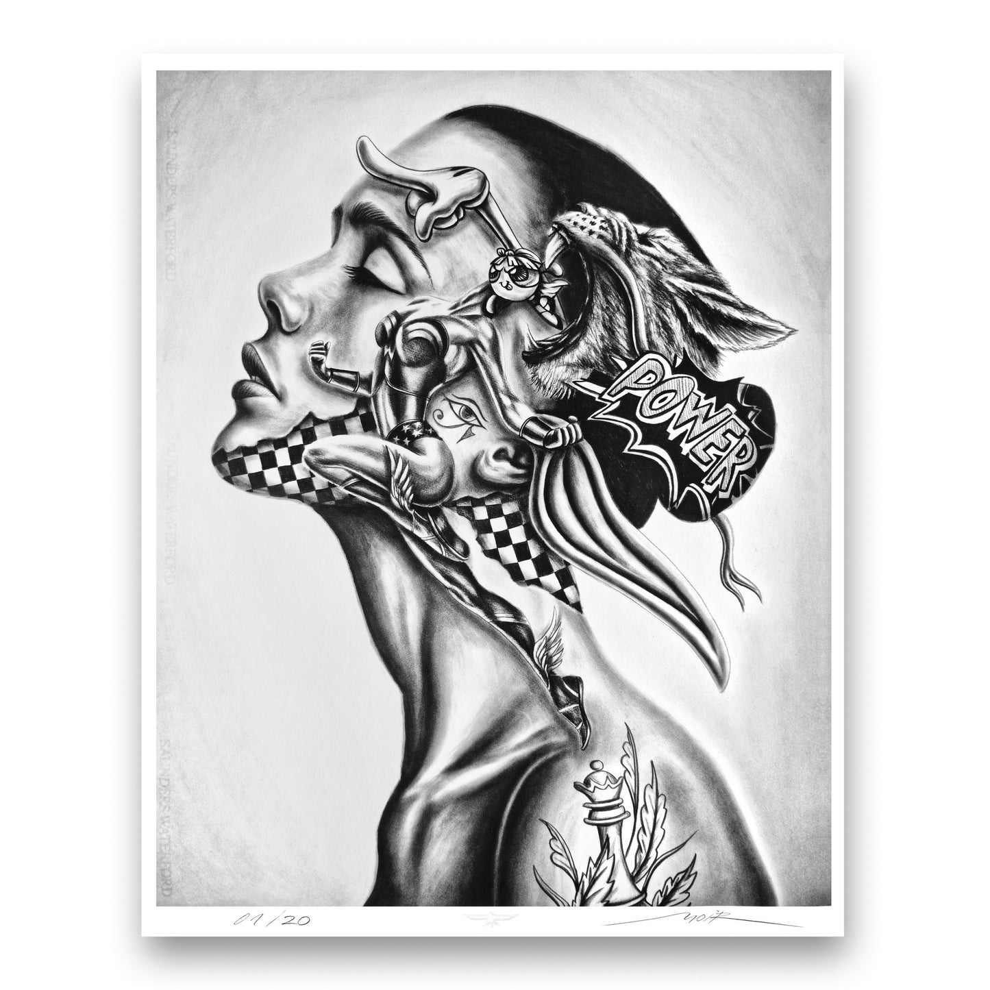 "Power" - ed. of 20 - 50x40cm